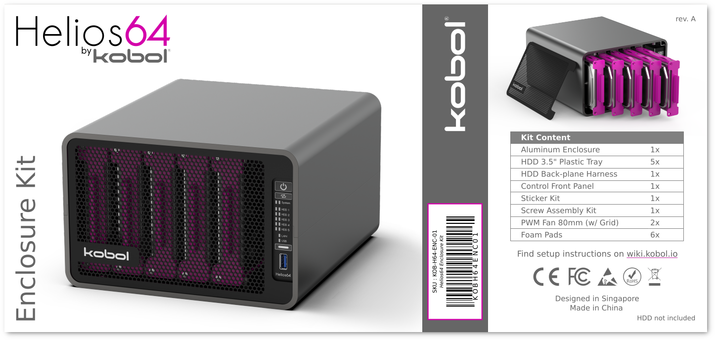 Enclosure Kit Sticker